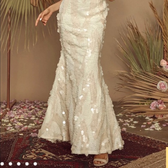 Sequin Mermaid Maxi Dress - Picture 2 of 5